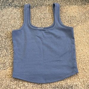Tilly’s Cropped Blue Tank